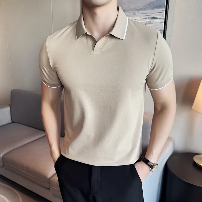 Summer Light Clothing - Erkekler Polo GÖMLEK Yaz Hafif Ince
