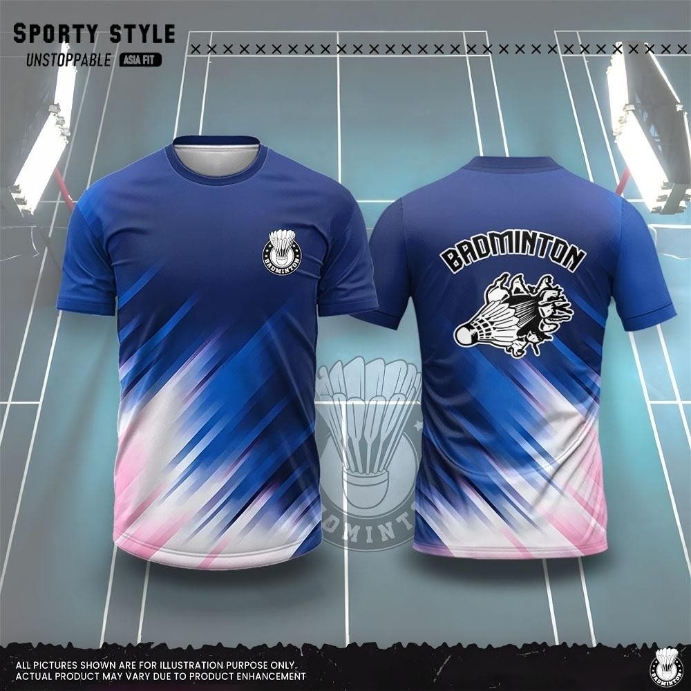 Summer Light Clothing - Erkek Giyim Moda 3D Baskılı Badminton