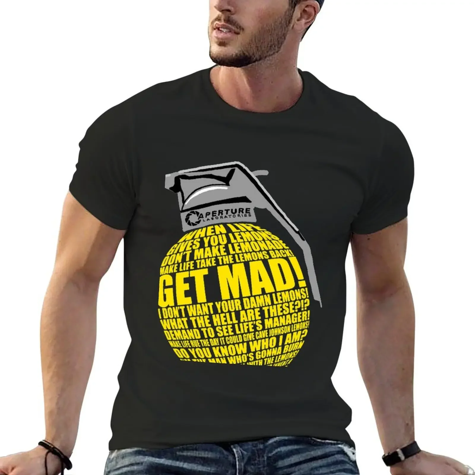 Summer Clothing Quotes - Portal 2 mağara Johnson yanıcı limon