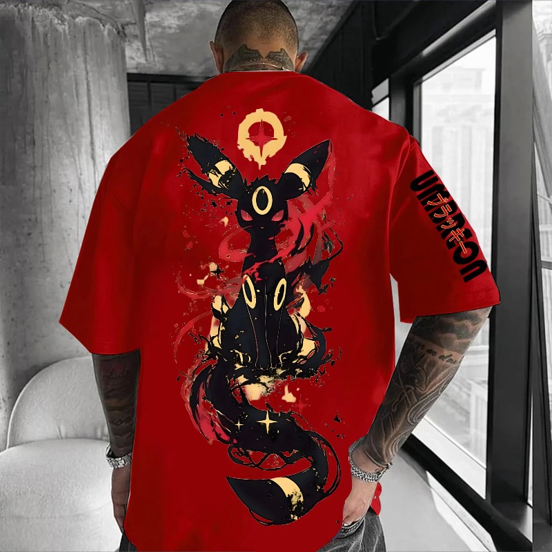 Summer Clothing Trends 2025 - Pokémon Ortak Markalı Baskılı Tişört 2025