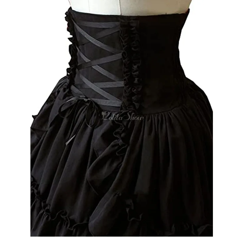 Summer Victorian Clothing - Kadınlar için Viktorya Dönemi Eteği Ortaçağ