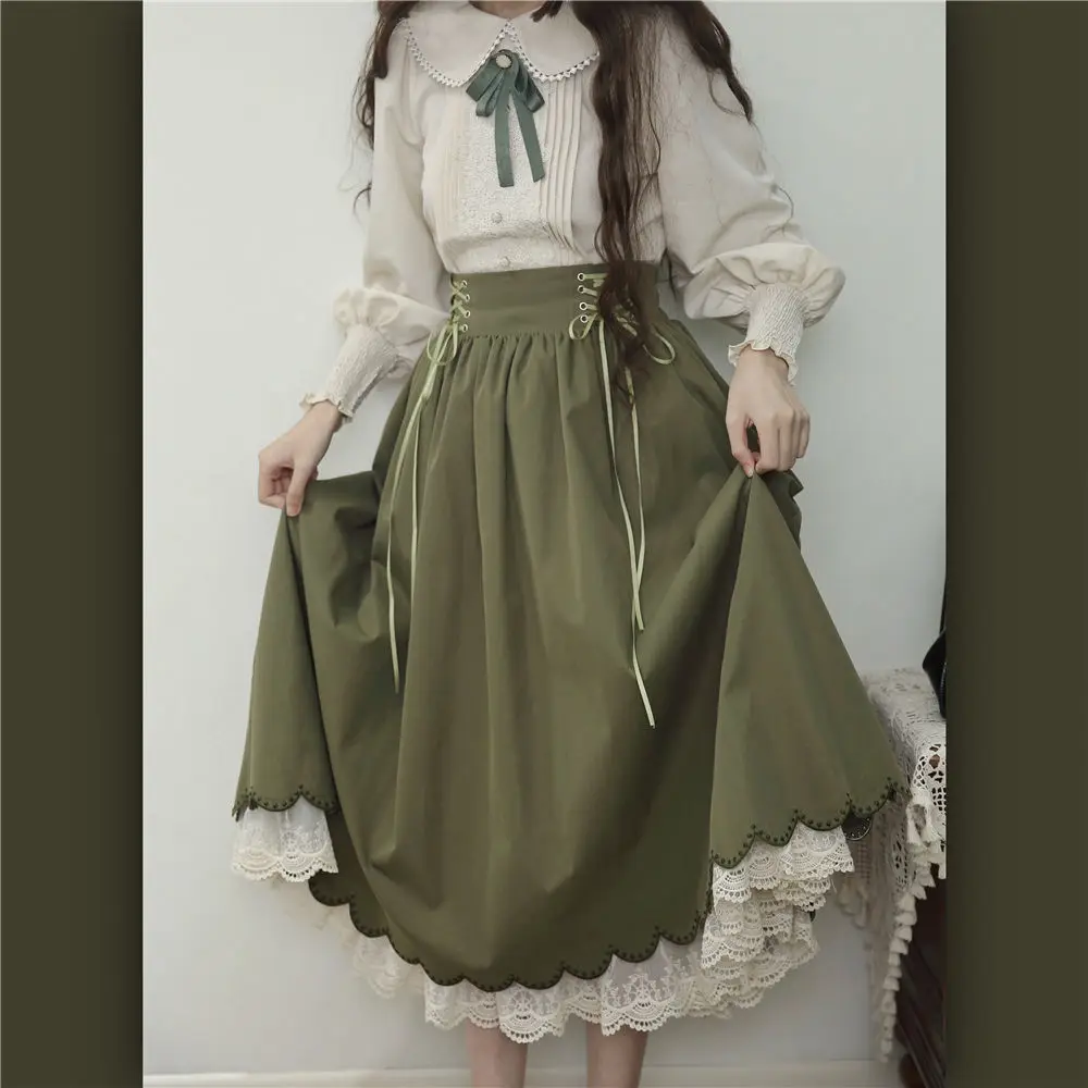 Summer Victorian Clothing - NONSAR Lolita nakış elbise SK bebek