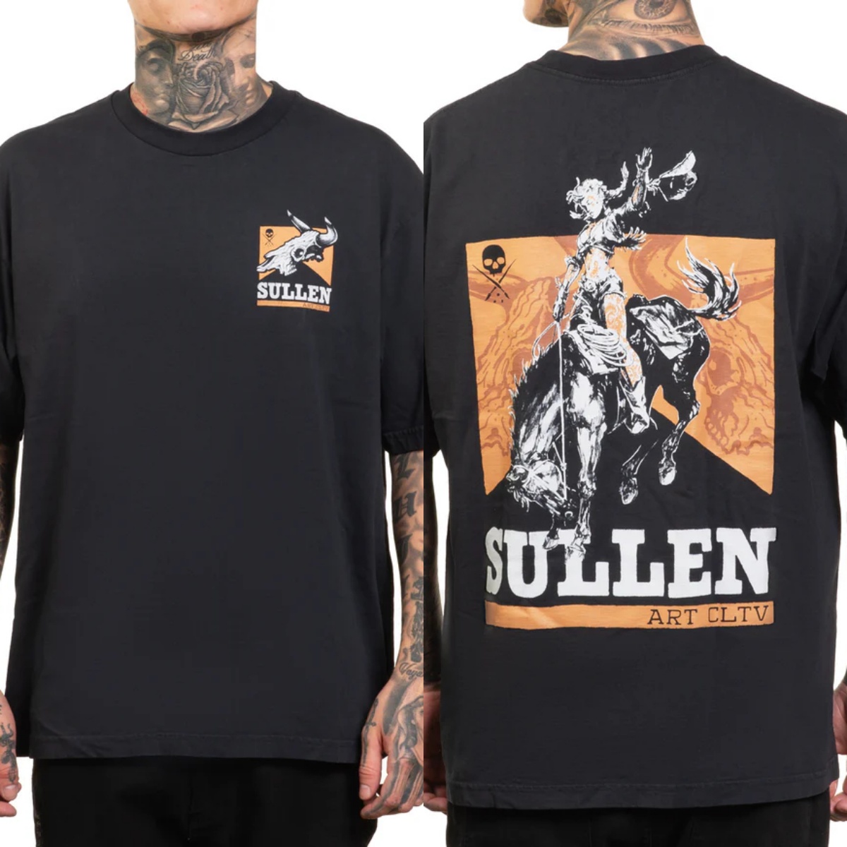 Vintage Summer Clothing Brand - Fit Sullen Giyim Grafik Baskılı Pamuklu