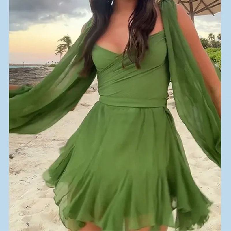 Summer Clothing Colors 2026 - JIAYAN 2026 İlkbahar Yeni Elbise Kadın