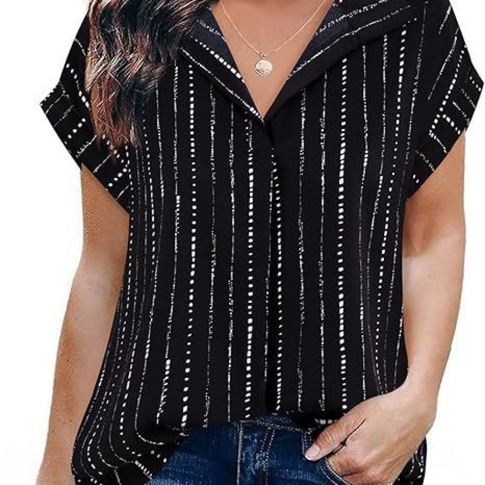 Günlük Kadın Çizgili Gömlek Ya - Summer Clothing Essentials Women incelemesi ve fiyatı