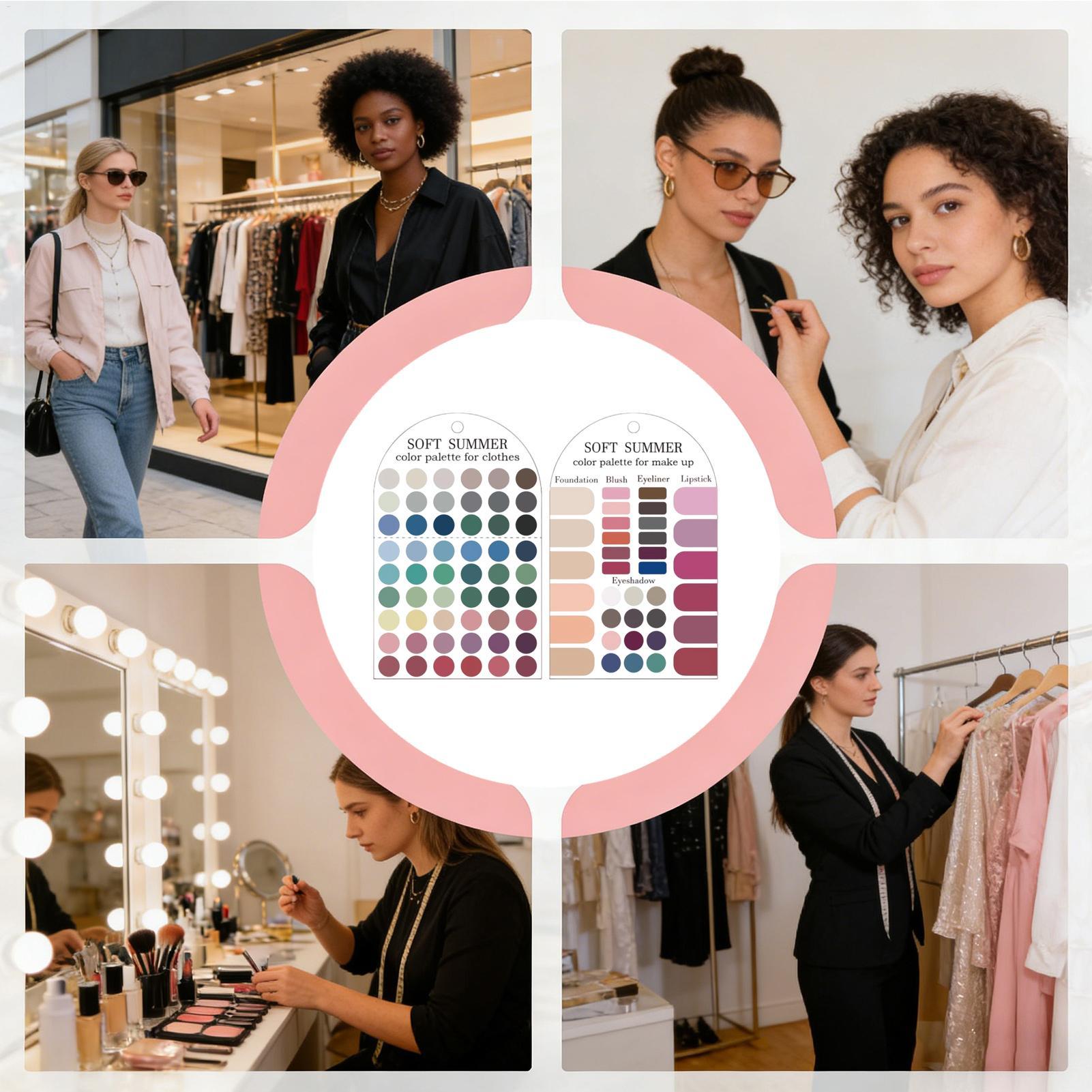 2 Adet Akrilik Sezonluk Palet  - Summer Clothing Color Palette incelemesi ve fiyatı