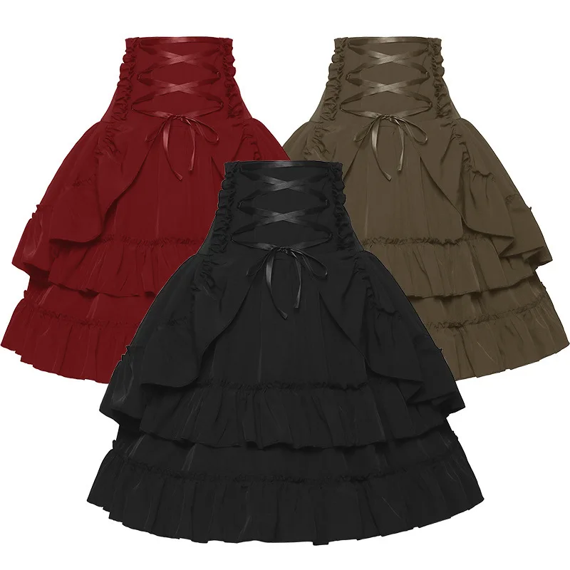 Kadın Victoria Etek Ortaçağ Rö - Summer Victorian Clothing incelemesi ve fiyatı