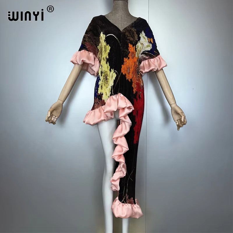 WINYI kadın Pileli Maxi Parti  - Summer Clothing H&M incelemesi ve fiyatı