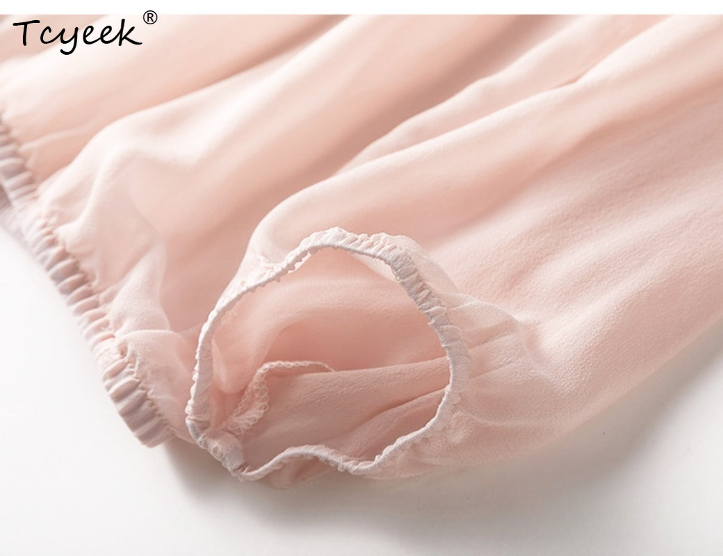Tcyeek 100% Gerçek Dut Ipek Ka - Summer Clothing Us incelemesi ve fiyatı