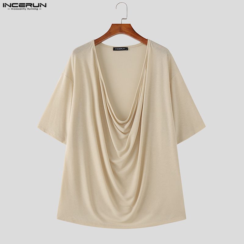 INCERUN Erkek T Gömlek Düz Ren - Summer Clothing Colors 2026 incelemesi ve fiyatı