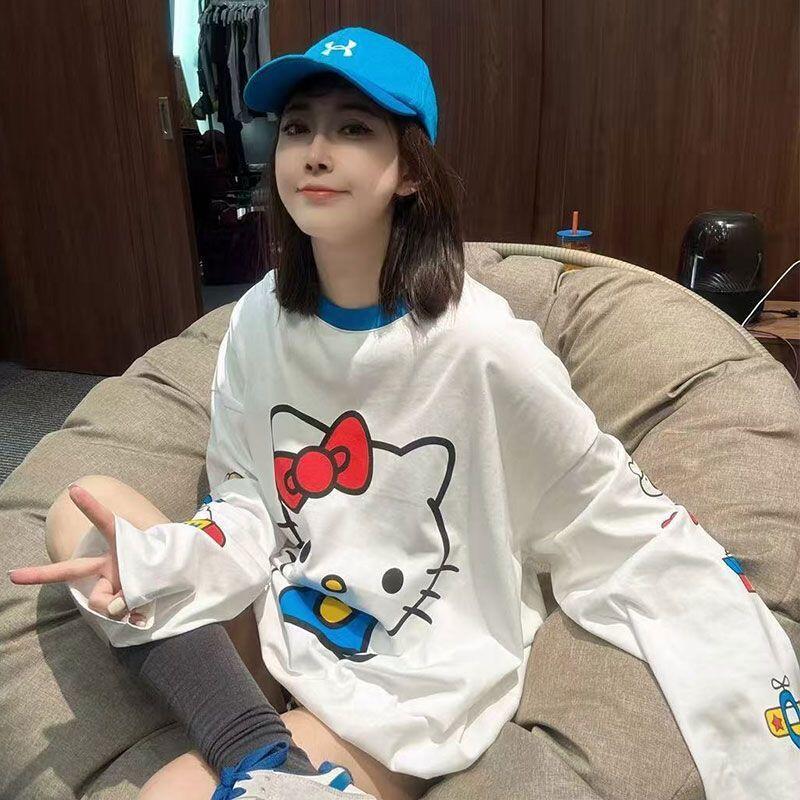 Uzun kollu Hello Kitty yaz yen - Summer Clothing Us incelemesi ve fiyatı