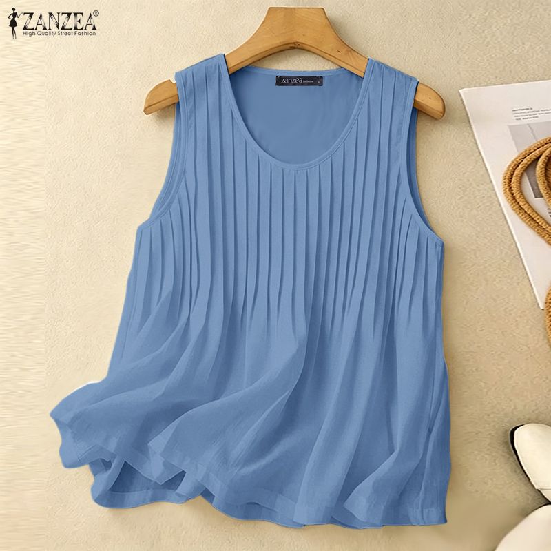 ZANZEA Kadın Yazlık Pintuck Ko - Summer Clothing Plus incelemesi ve fiyatı