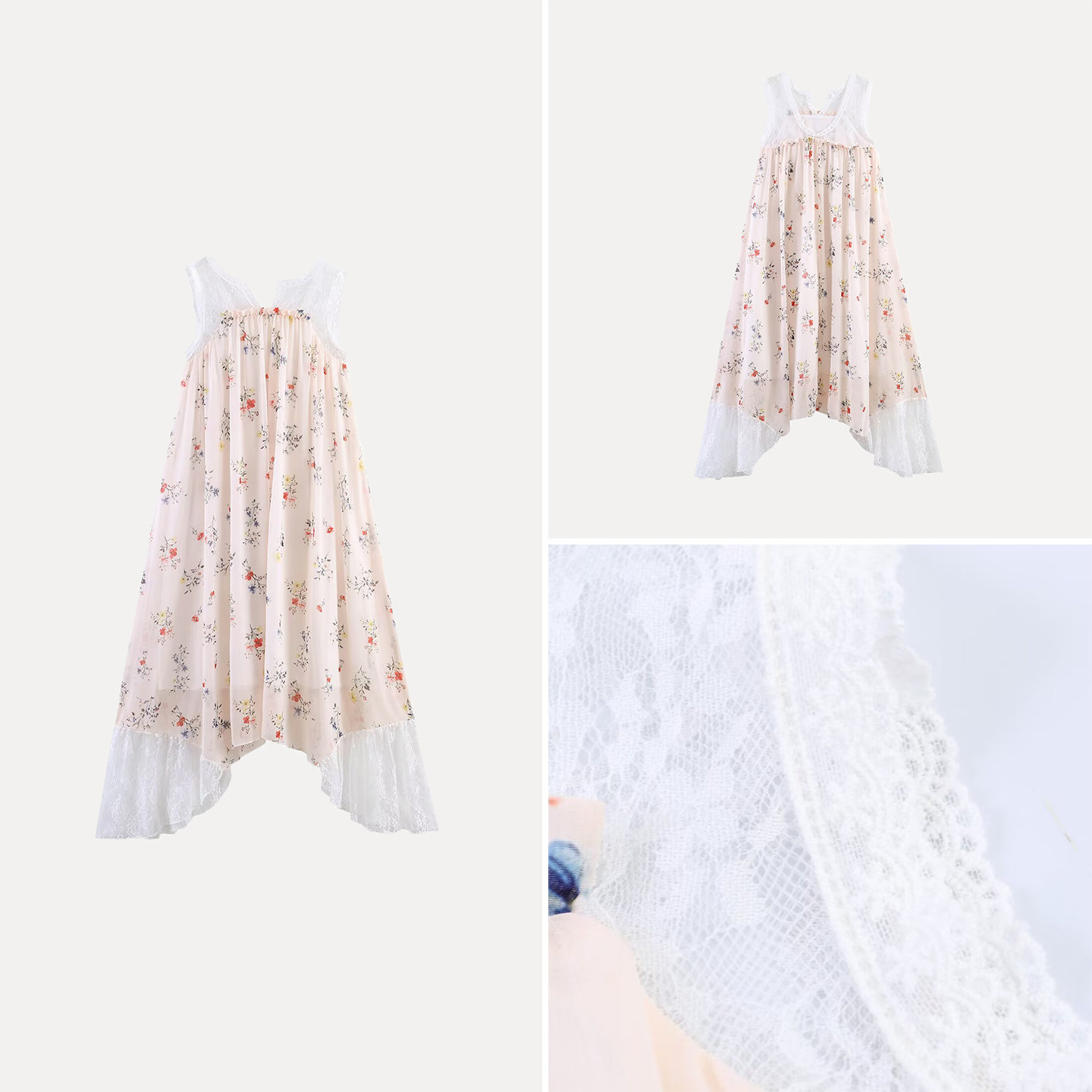 Moda Dantel Trim Etekli Kolsuz - Summer Line Clothing Brand incelemesi ve fiyatı