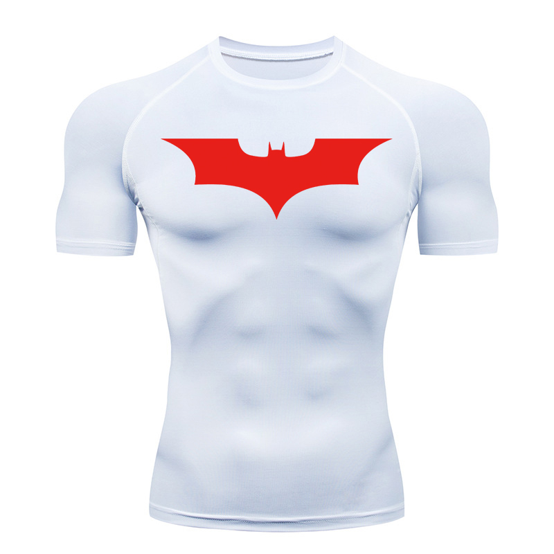 Yarasa Baskı Sıkıştırma Gömlek - Summer Gym Clothing incelemesi ve fiyatı