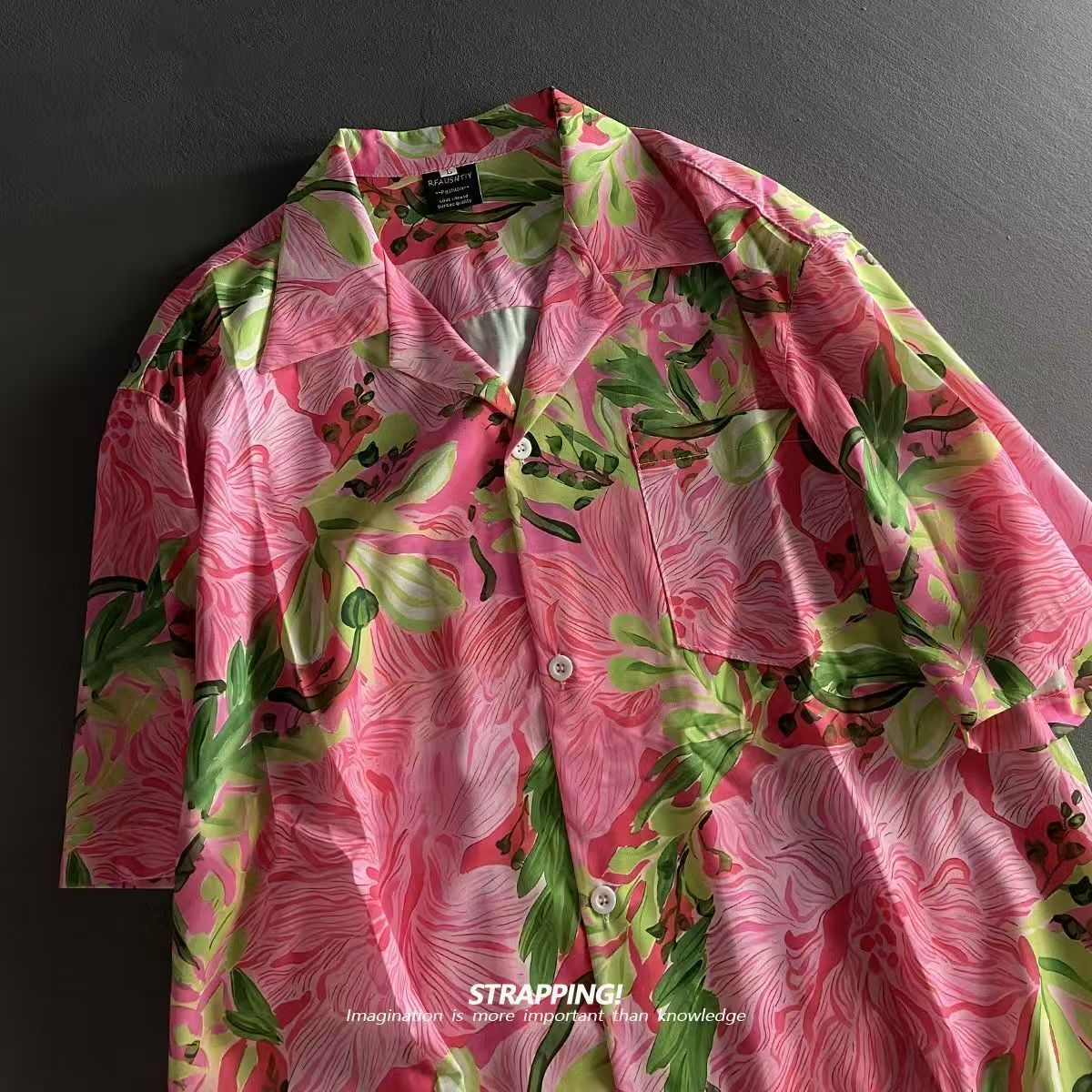 Pembe Graffiti Çiçek Küba Yaka - Summer Clothing H&M incelemesi ve fiyatı