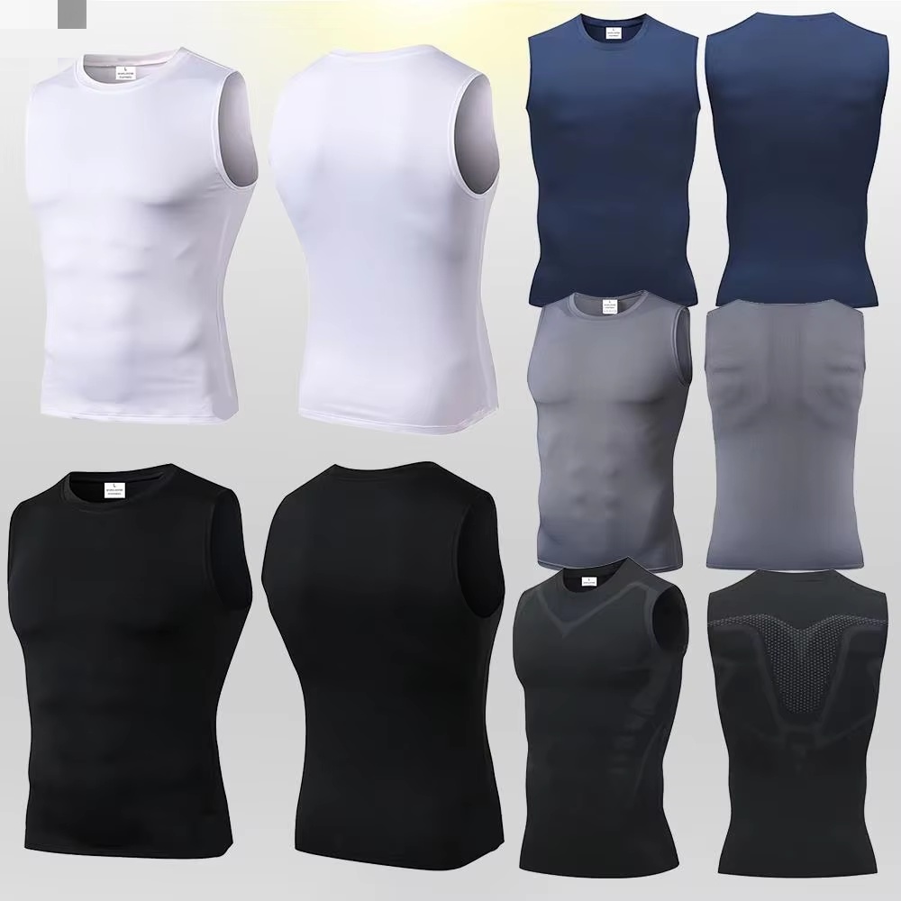Sıkıştırma Tank Top Erkek Spor - Summer Gym Clothing incelemesi ve fiyatı