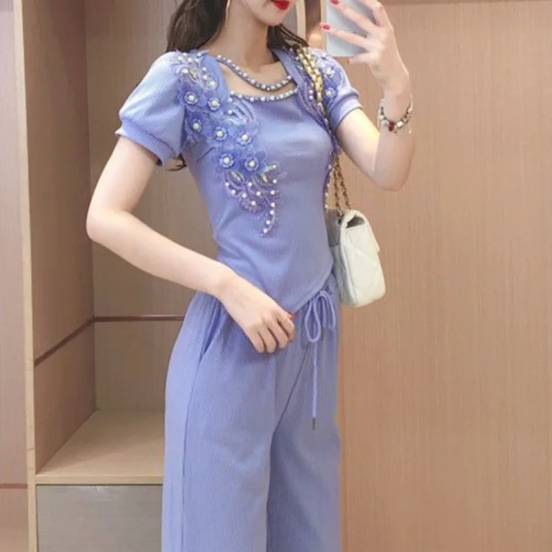 Geniş Paça Kadın Pantolonu Mor - Summer Clothing Trends 2025 incelemesi ve fiyatı