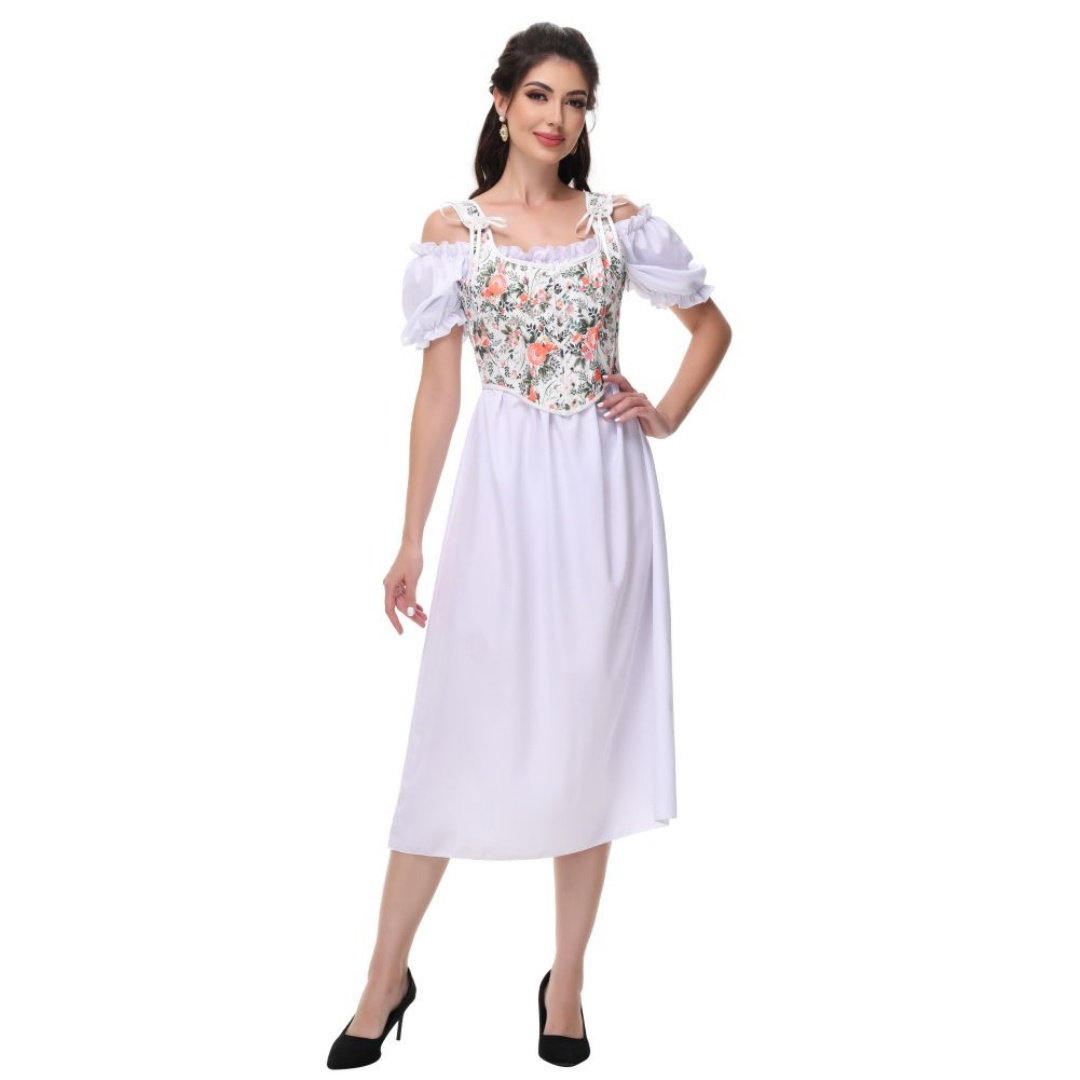 Yaz Beyaz Pamuk Katı Slash Boy - Summer Victorian Clothing incelemesi ve fiyatı