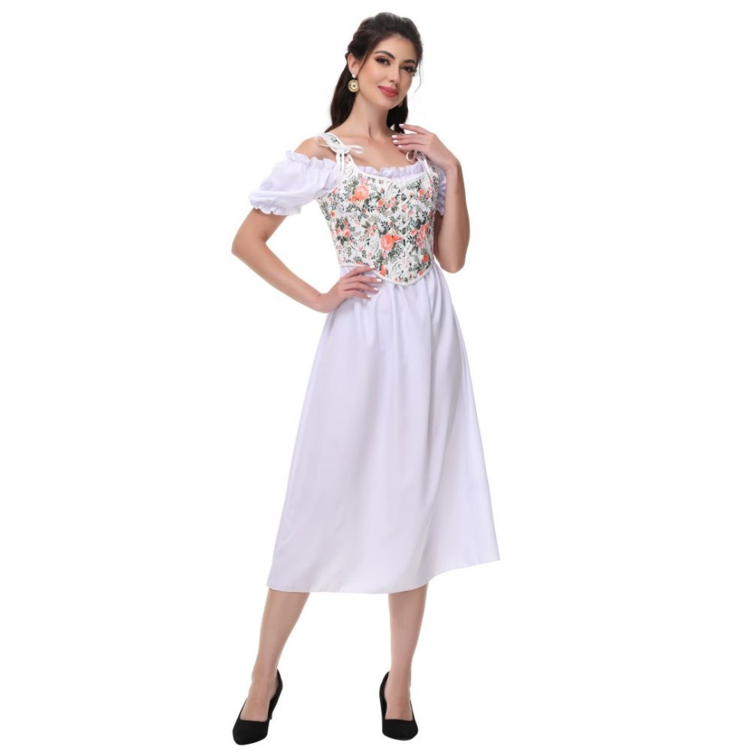 Yaz Beyaz Pamuk Katı Slash Boy - Summer Victorian Clothing incelemesi ve fiyatı