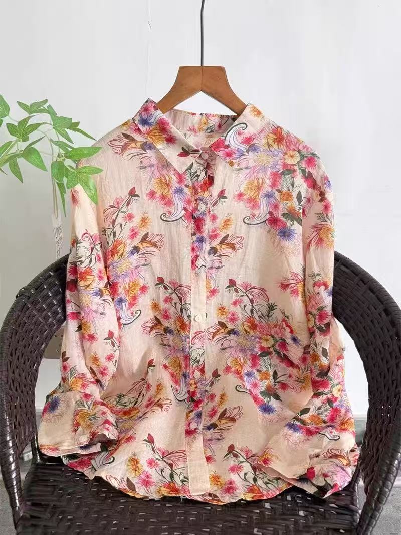 %100 Ramie keten gömlekler ve  - Vintage Summer Clothing Brand incelemesi ve fiyatı