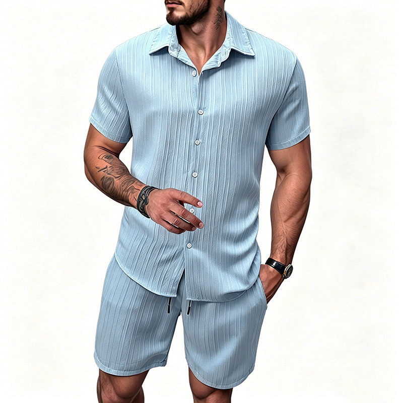 2026 Yeni Erkek Dikey Kırışık  - Summer Clothing Trends incelemesi ve fiyatı