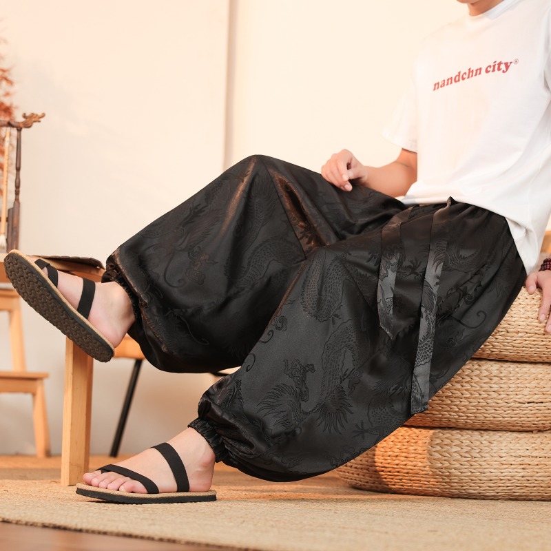Erkekler Geniş Bacak Pantolon  - Summer Light Clothing incelemesi ve fiyatı
