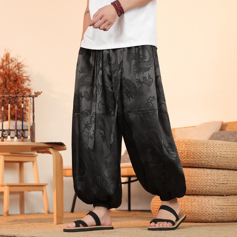 Erkekler Geniş Bacak Pantolon  - Summer Light Clothing incelemesi ve fiyatı