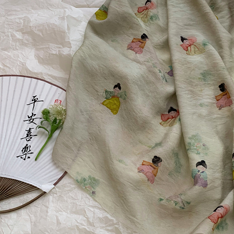 Sevimli Baskı Kumaş DIY Yaz Gi - Summer Clothing Fabric incelemesi ve fiyatı