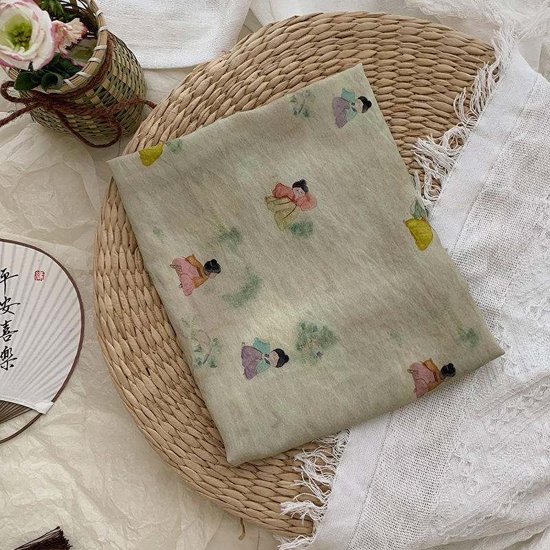 Sevimli Baskı Kumaş DIY Yaz Gi - Summer Clothing Fabric incelemesi ve fiyatı
