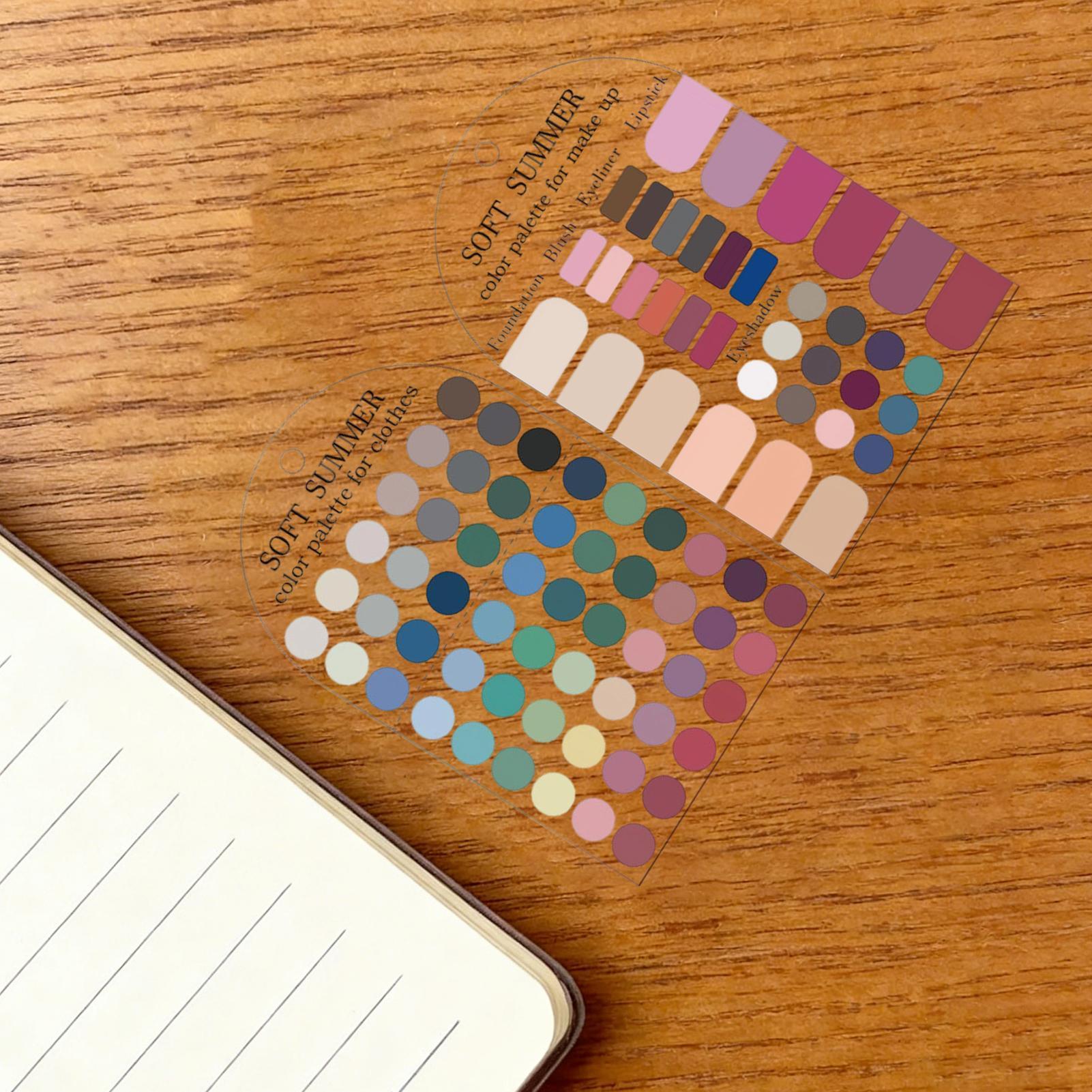 Renk Paleti Kartları Yumuşak Y - Summer Clothing Color Palette incelemesi ve fiyatı